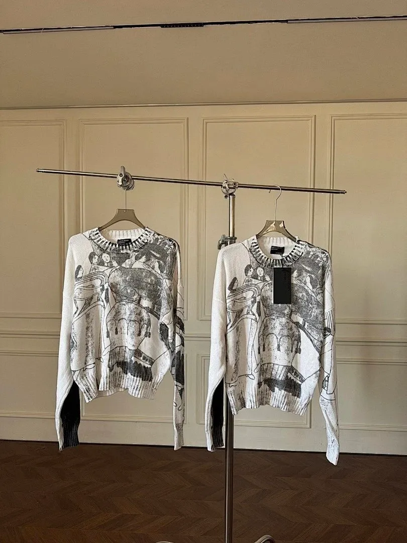 Prada Printed Sweater