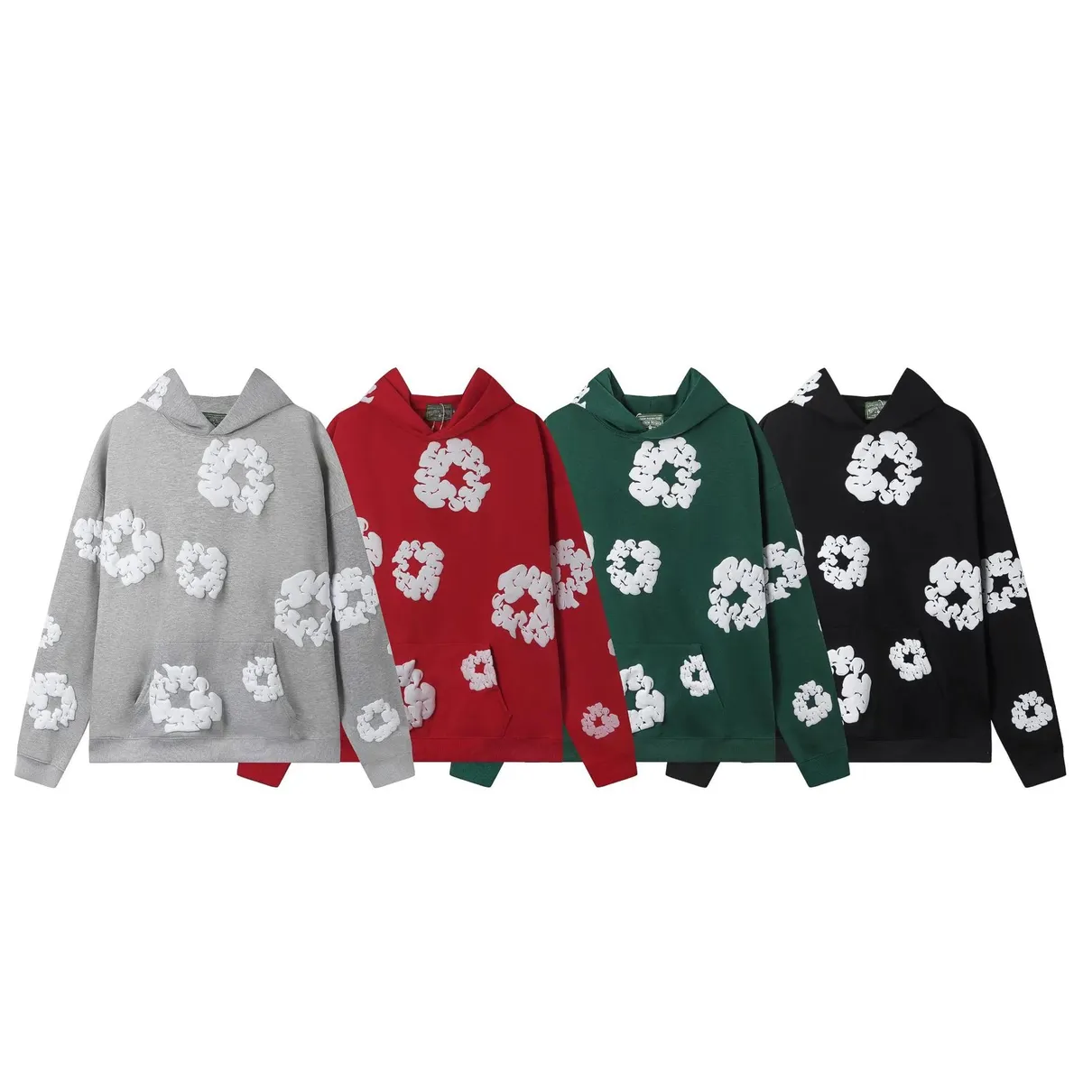 Floral Print Hoodies [40 styles]