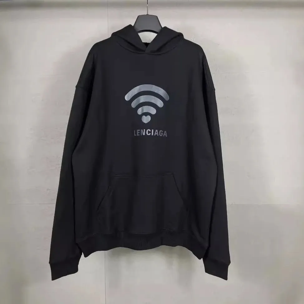 LENCIAGA WiFi Heart Hoodie [2 styles]