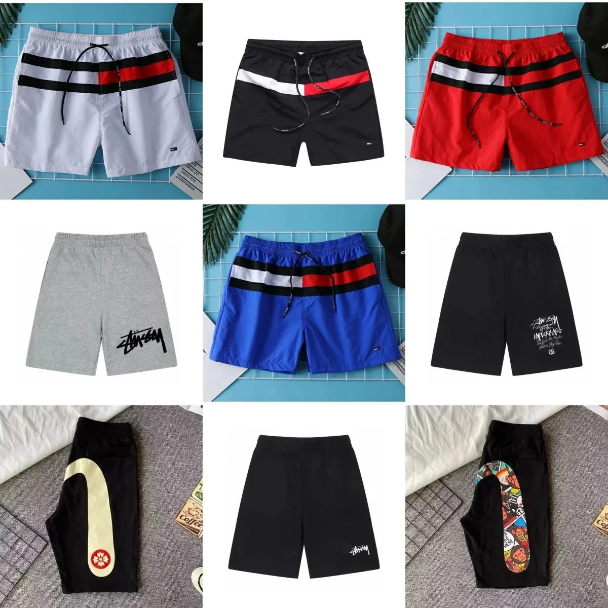 Tommy Hilfiger & Stussy Shorts [32 styles]