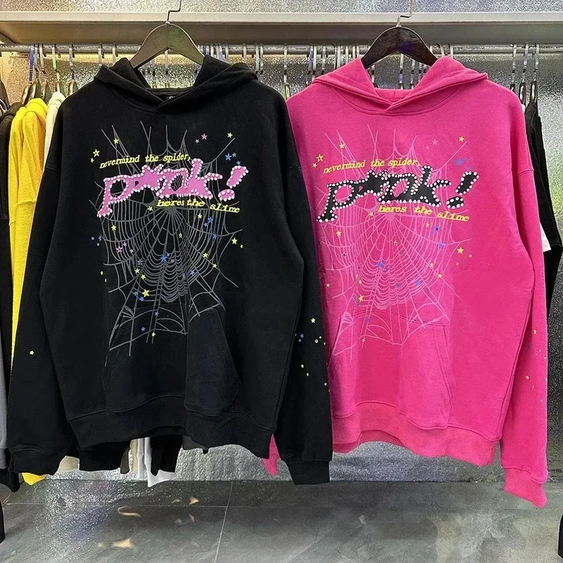 P*ok! Spiderweb Graphic Hoodie [40 styles]