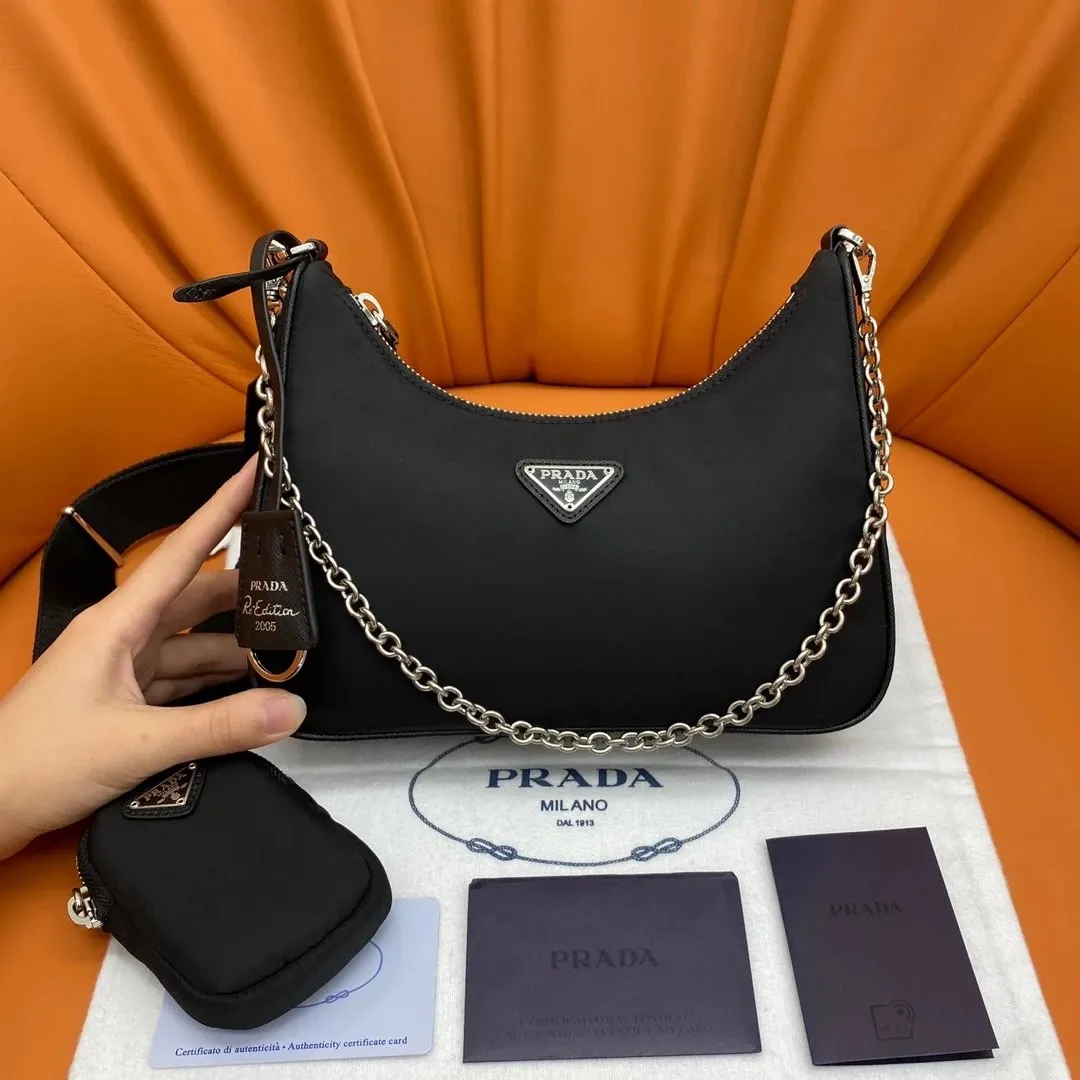 Prada Re-Edition 2005 Nylon Shoulder Bag