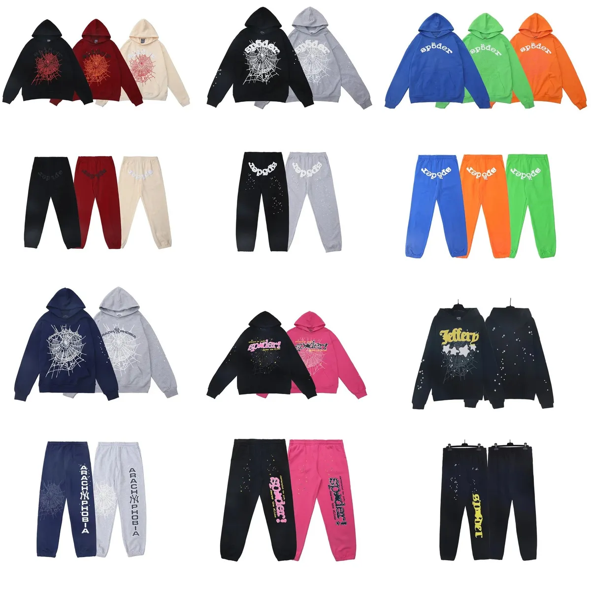 Spider Arachnophobia Hoodies & Sweatpants [40 styles]