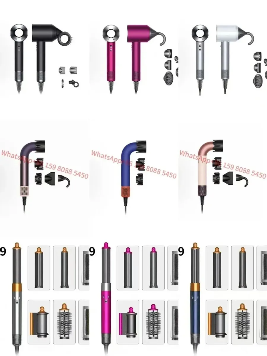 Dyson HD0708151617 Hair Dryer & HS010516 Air Wrap Styler [40 styles]