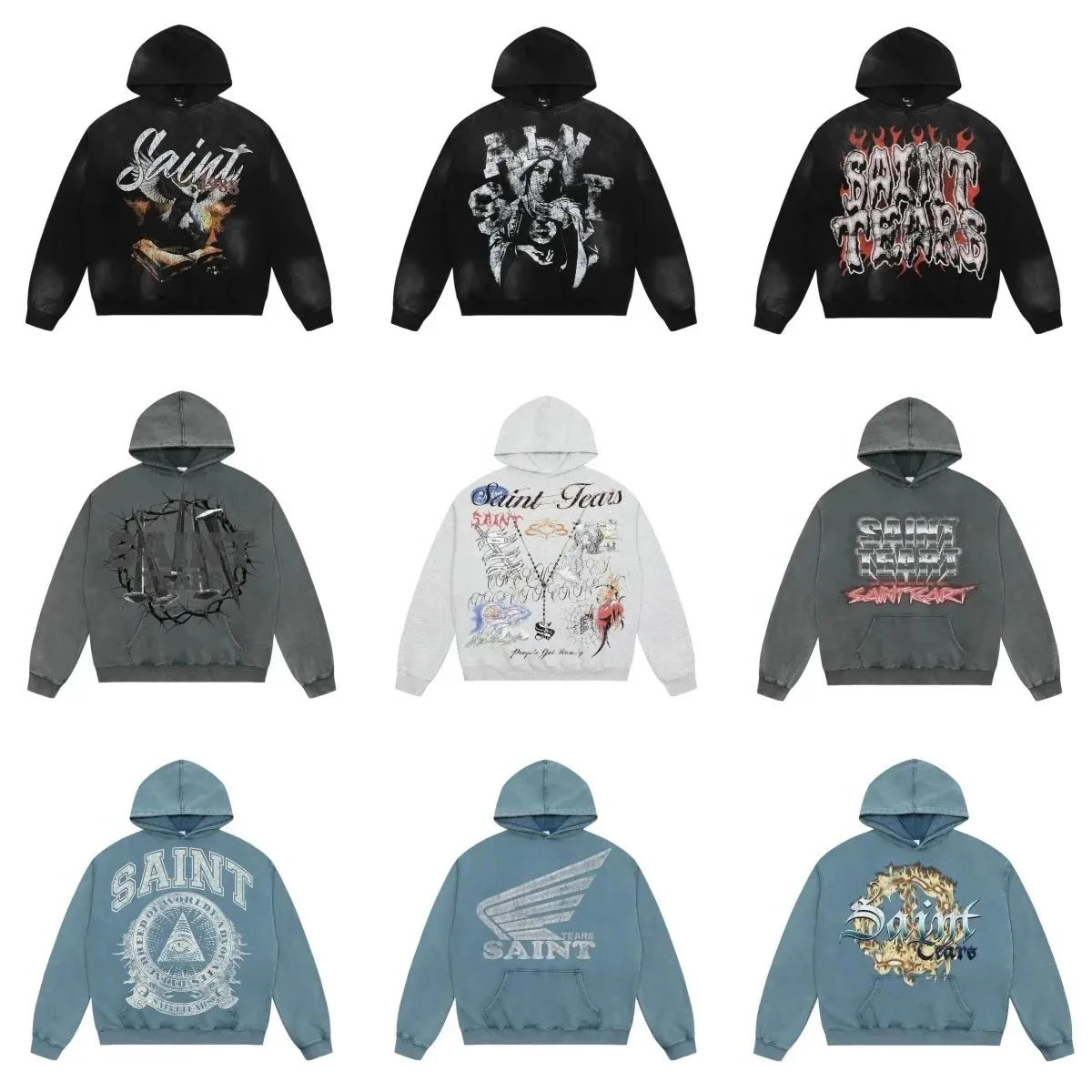 Saint Tears Hoodies [39 styles]