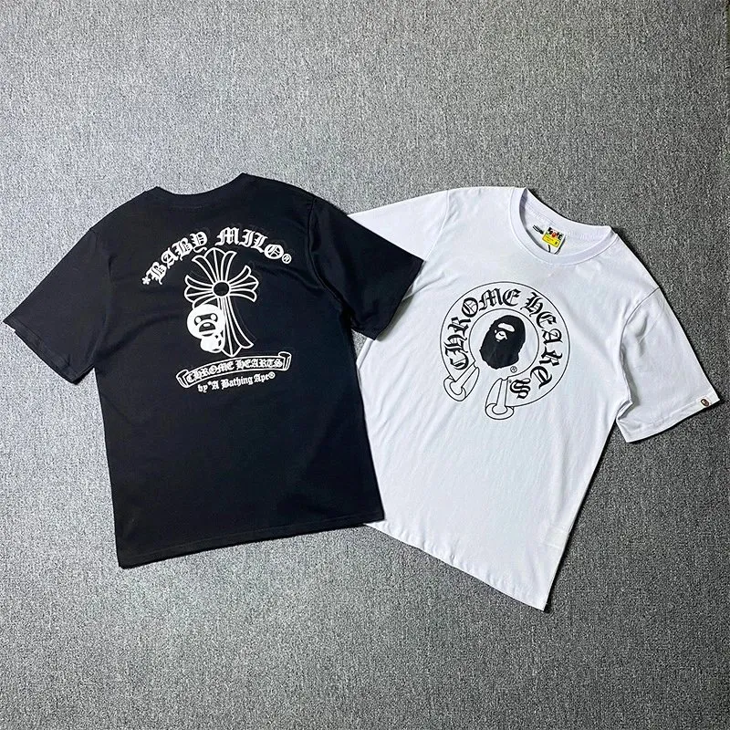 A Bathing Ape Baby Milo x Chrome Hearts T-Shirts [2 styles]