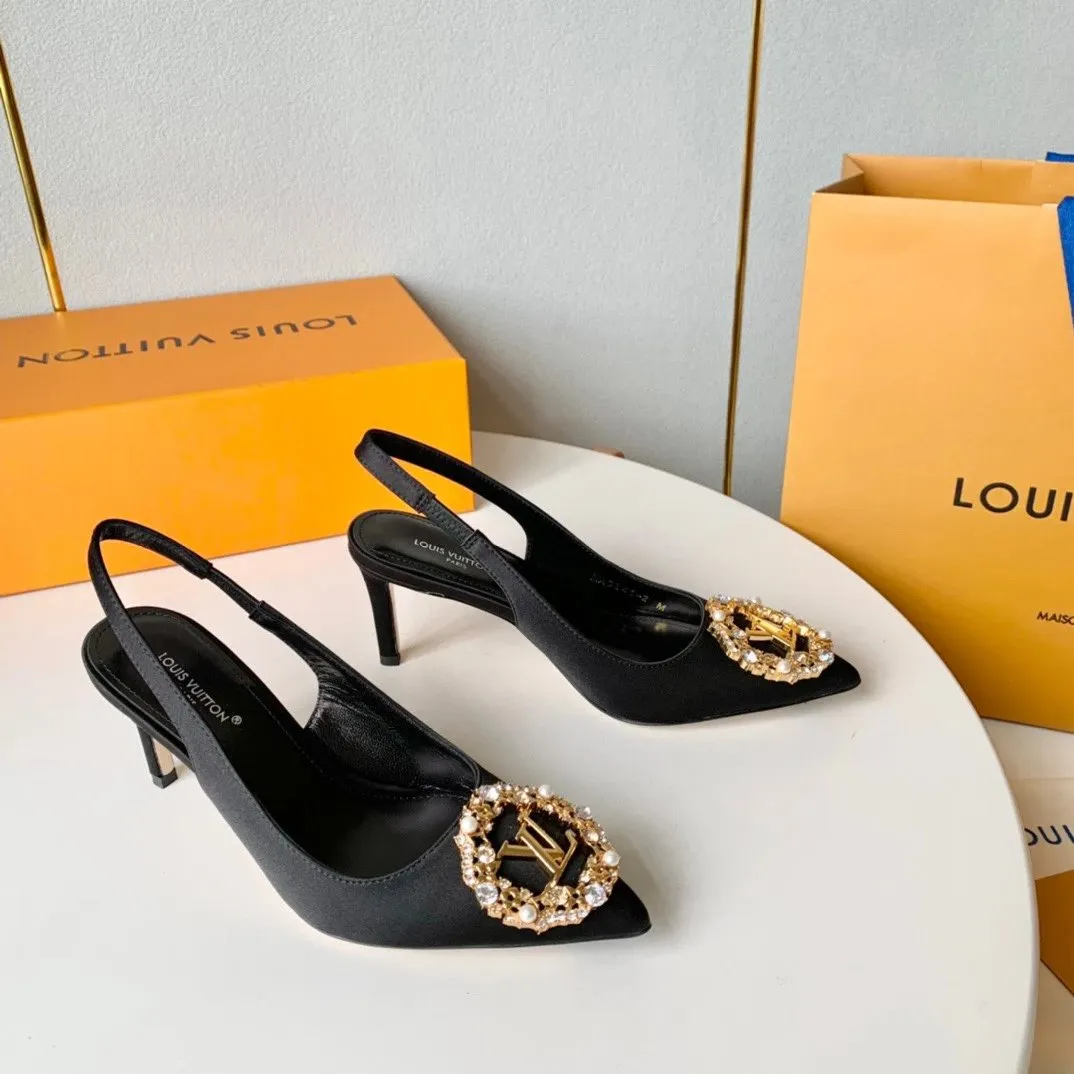 Louis Vuitton Slingback Pumps [2 styles]