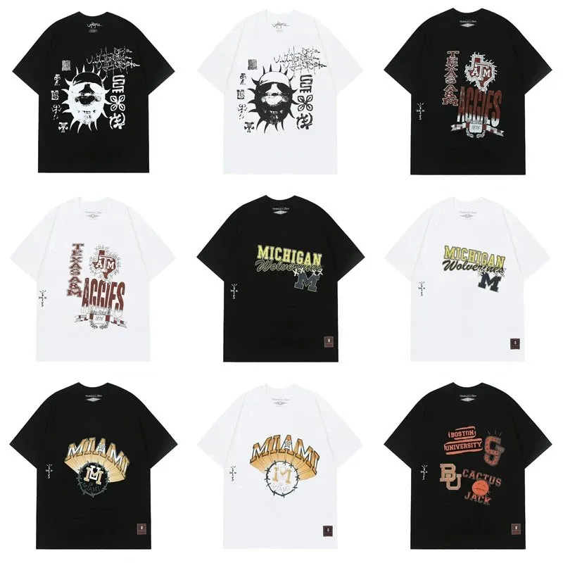 University-Themed Graphic T-Shirts [19 styles]