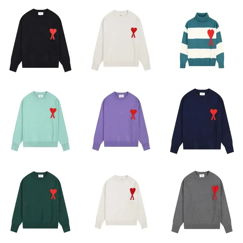 Ami Paris Heart Logo Sweater [37 styles]