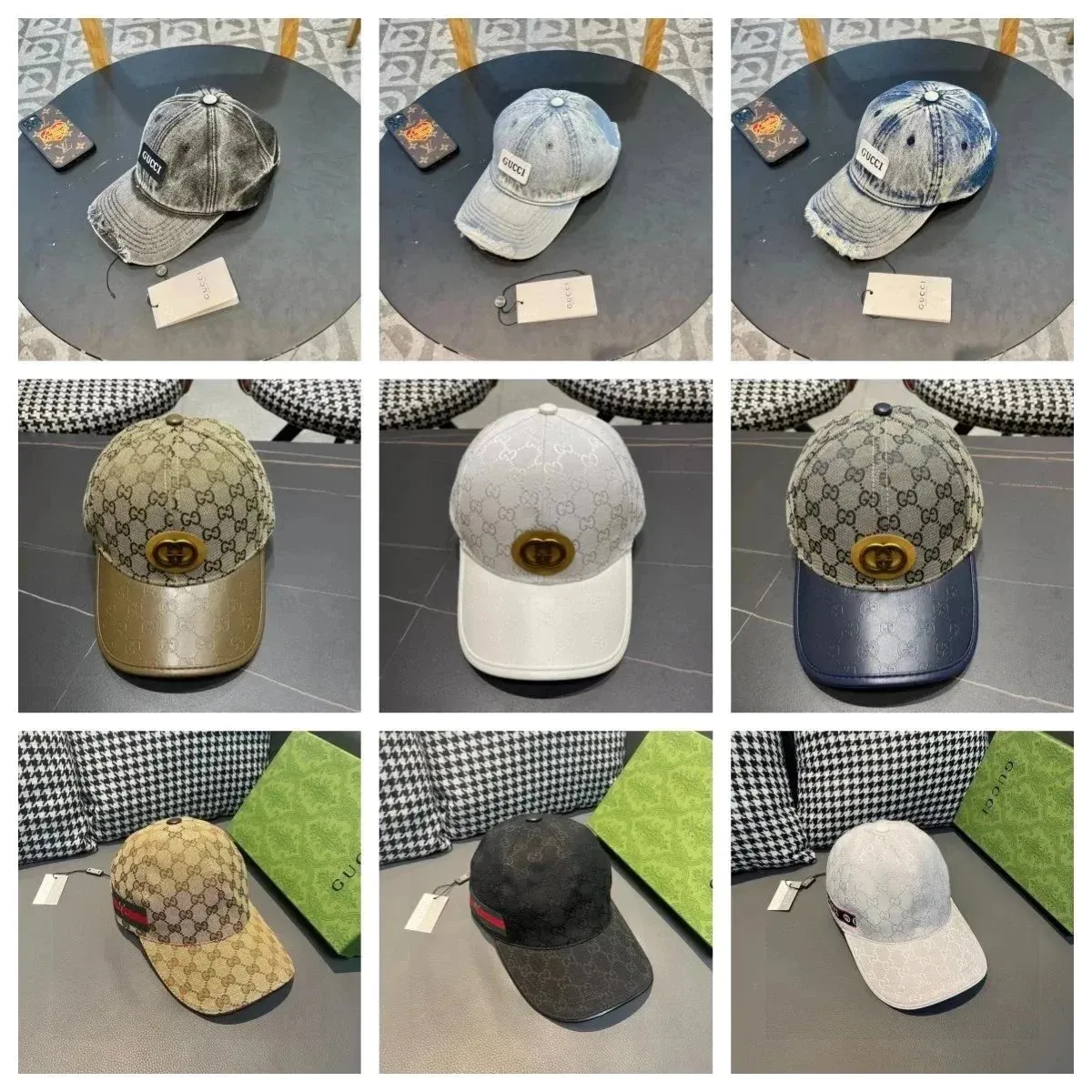 Gucci GG Supreme Baseball Caps [40 styles]