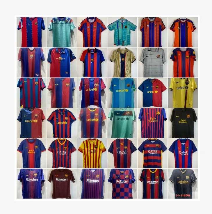FC Barcelona Retro Jersey [35 styles]