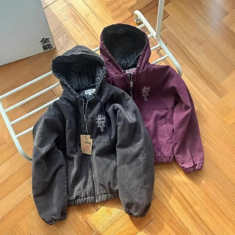 Stüssy Stock Lockup Hooded Jacket [2 styles]