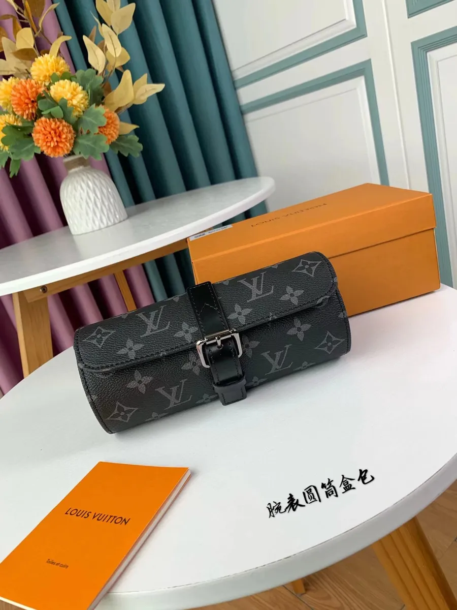 Louis Vuitton Monogram Canvas Watch Roll Case