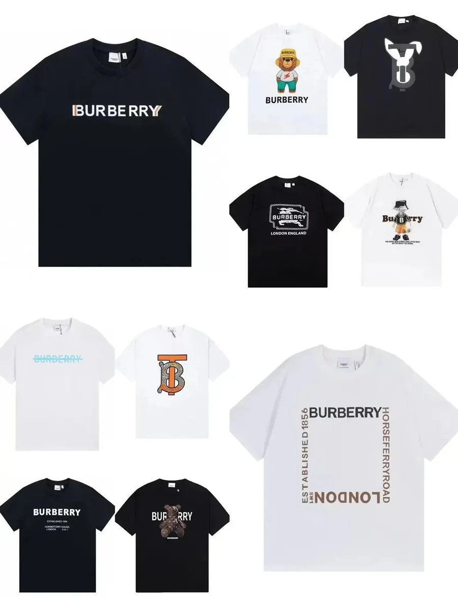 Burberry Logo & Teddy Bear T-Shirts [37 styles]