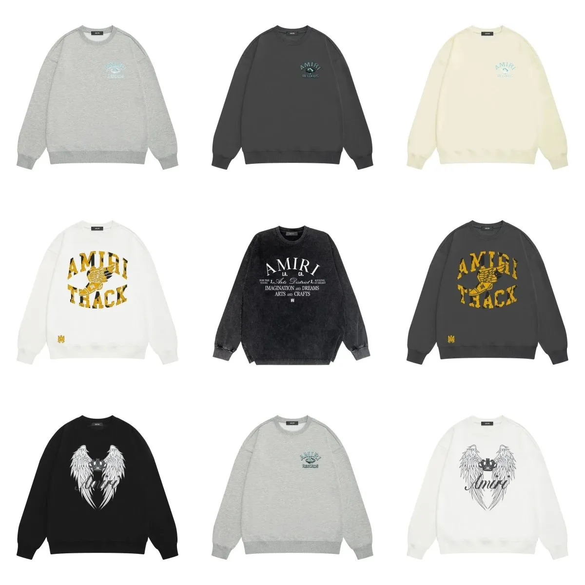 Amiri Track Sweatshirts [34 styles]