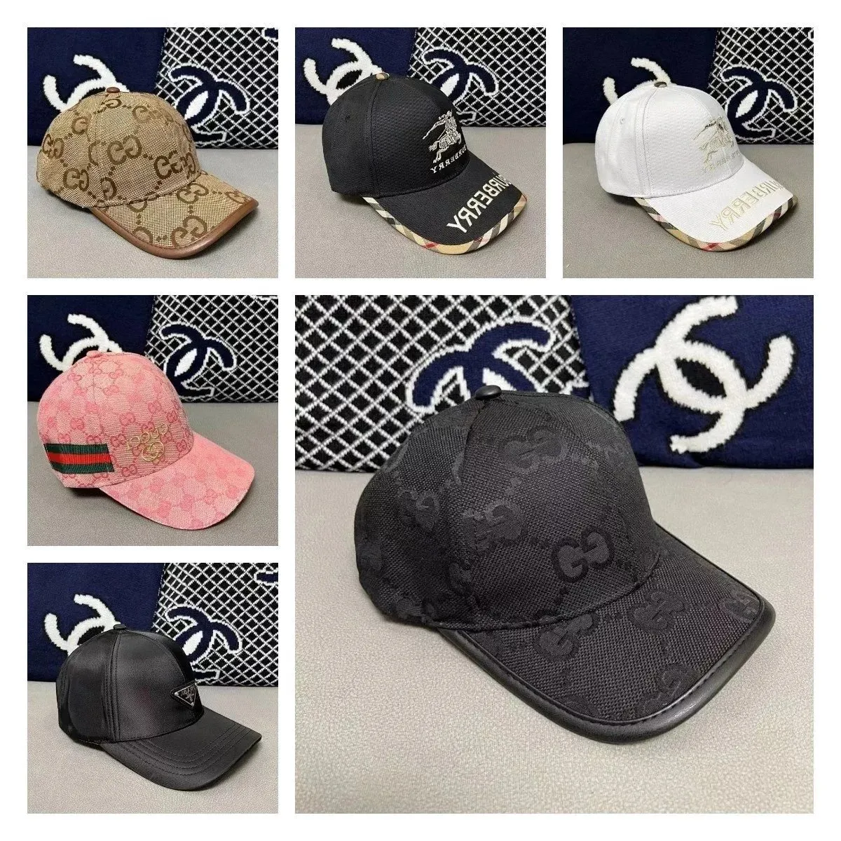 Gucci GG Supreme / Burberry / Prada Caps [29 styles]