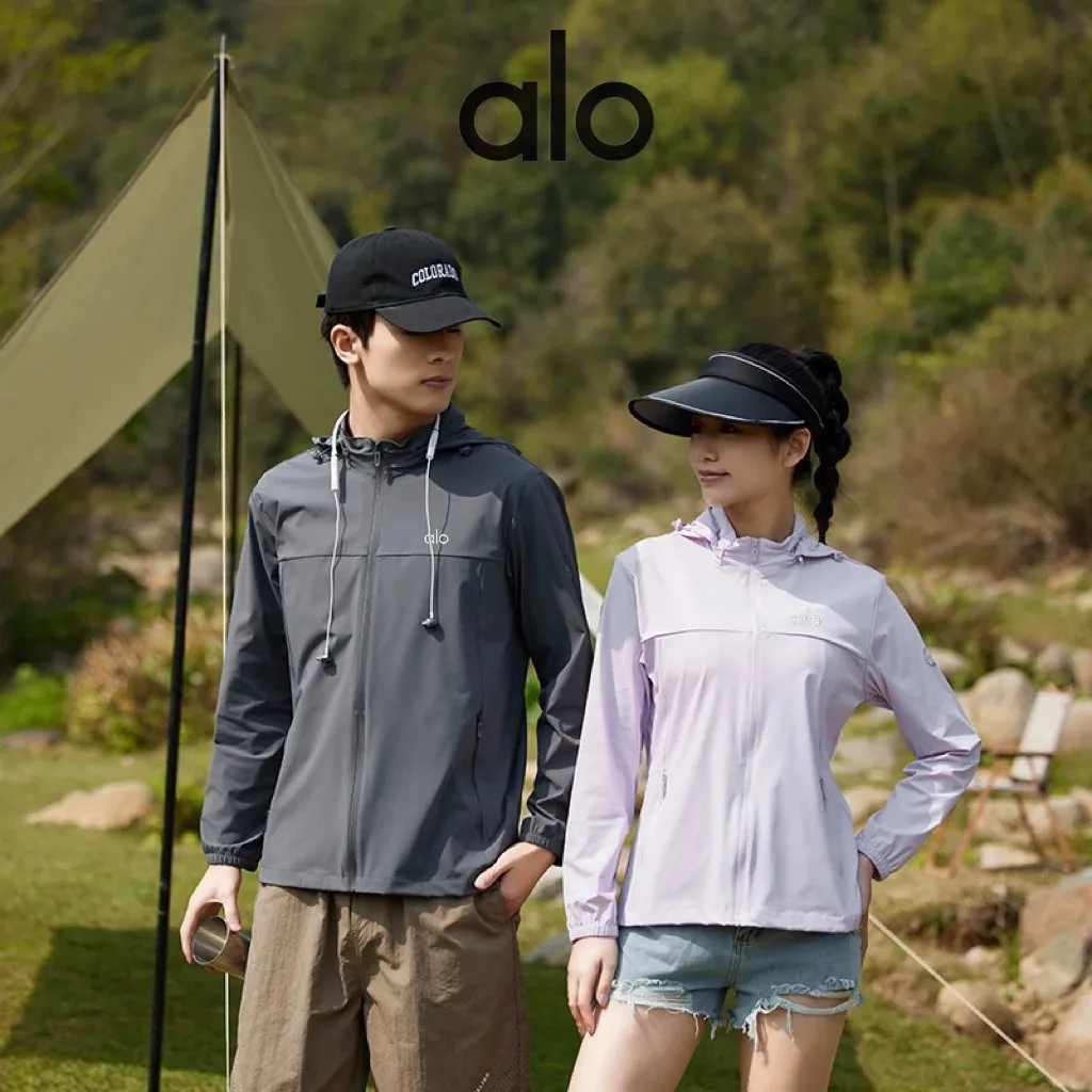 alo Lightweight Hooded Jacket [10 styles]