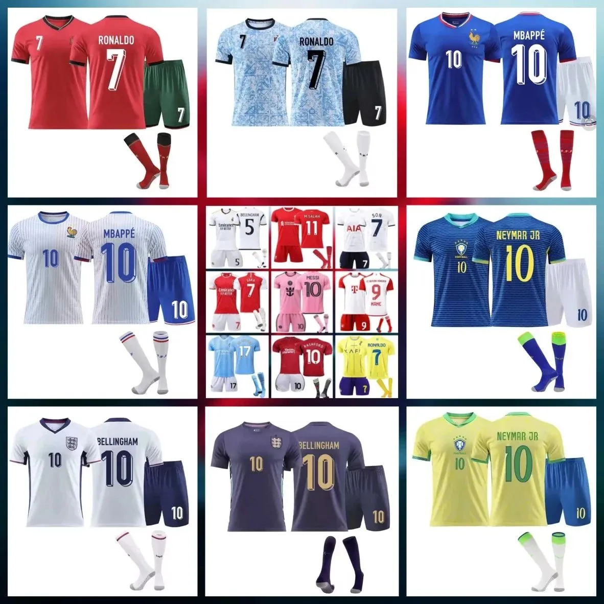 Football Jersey Kits [40 styles]