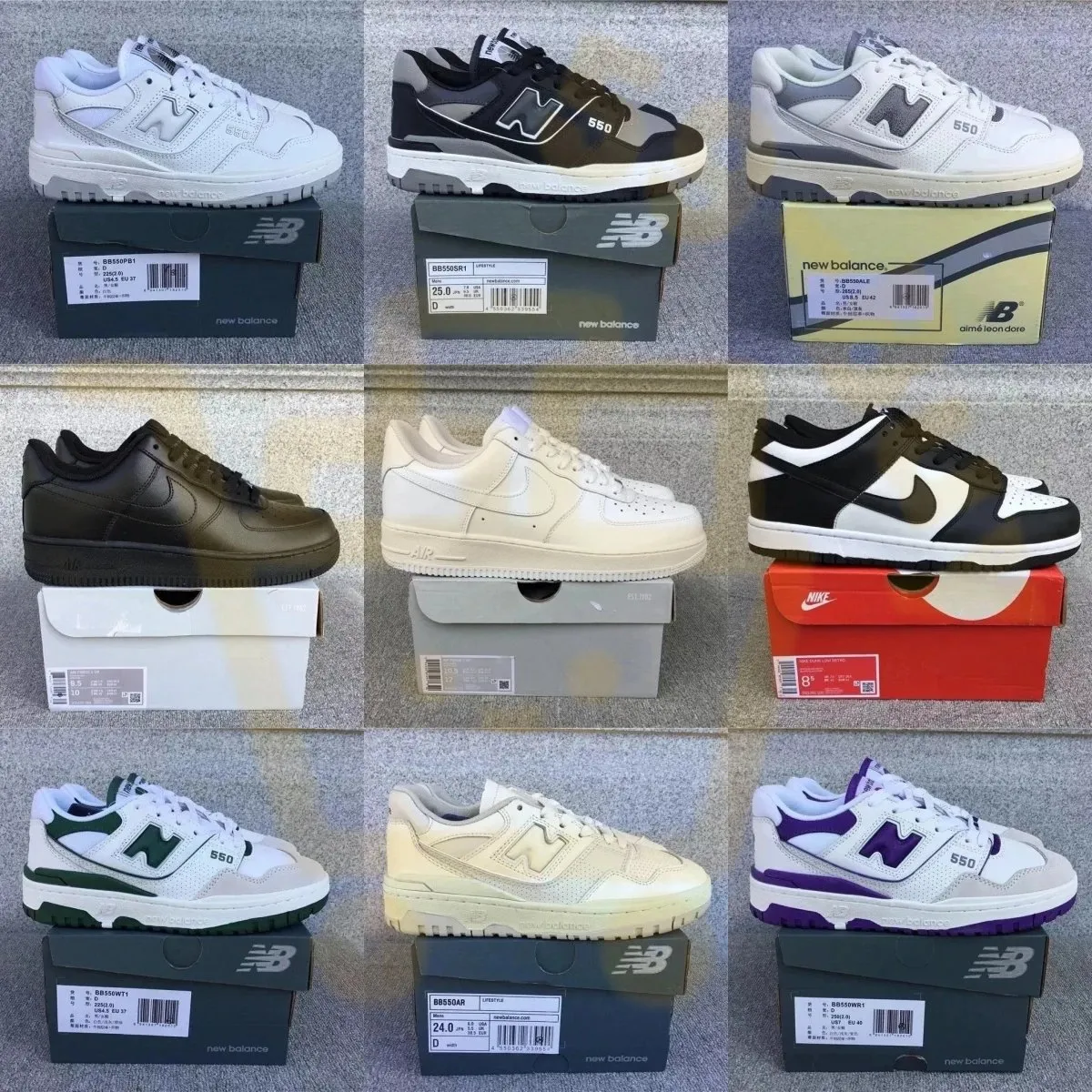 New Balance 550 Sneakers [28 styles]