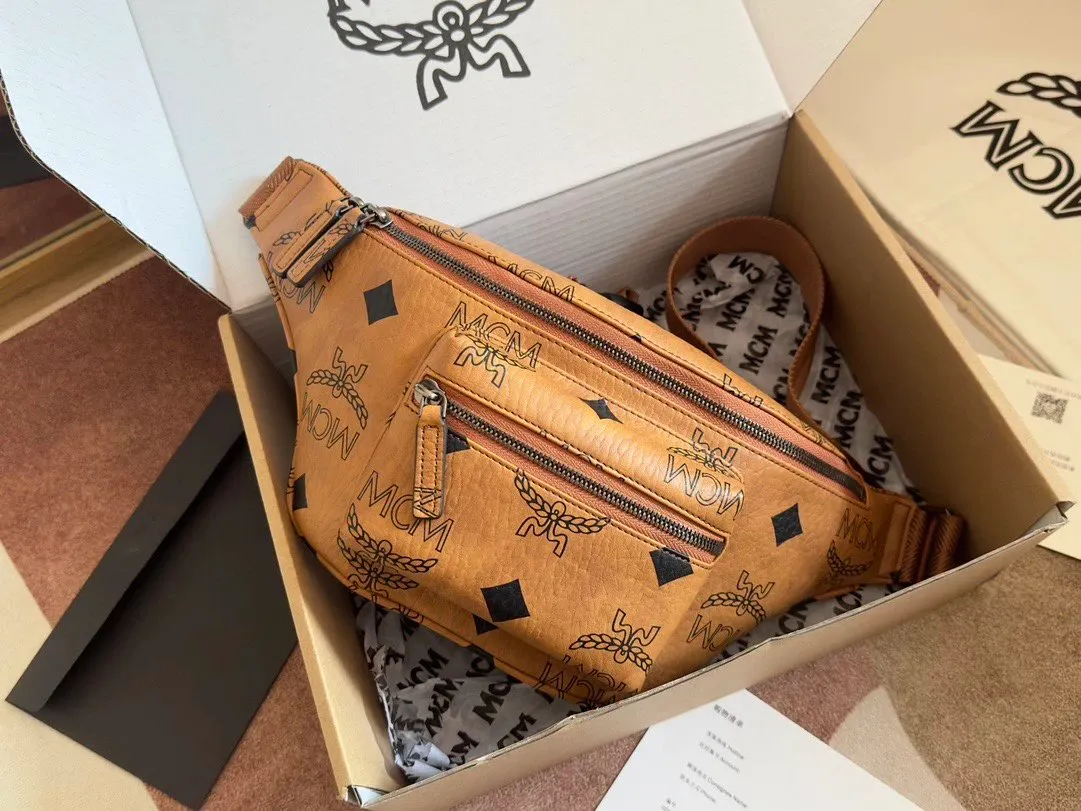 MCM Visetos Bum Bag