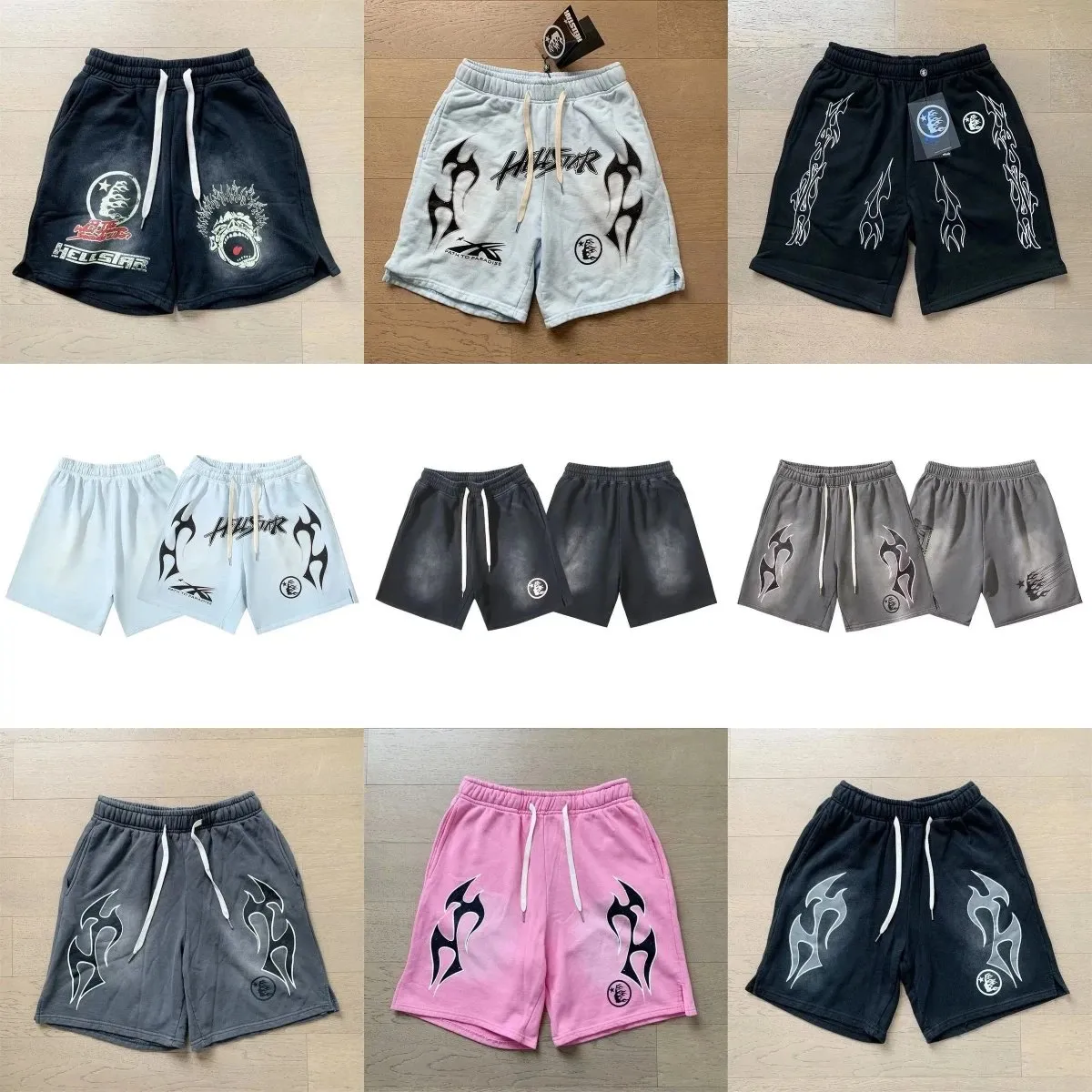 Hellstar Flame Shorts [10 styles]
