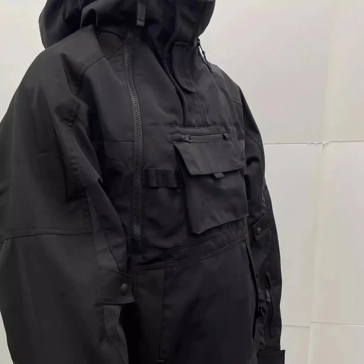 Black Tactical Hooded Jacket [2 styles]