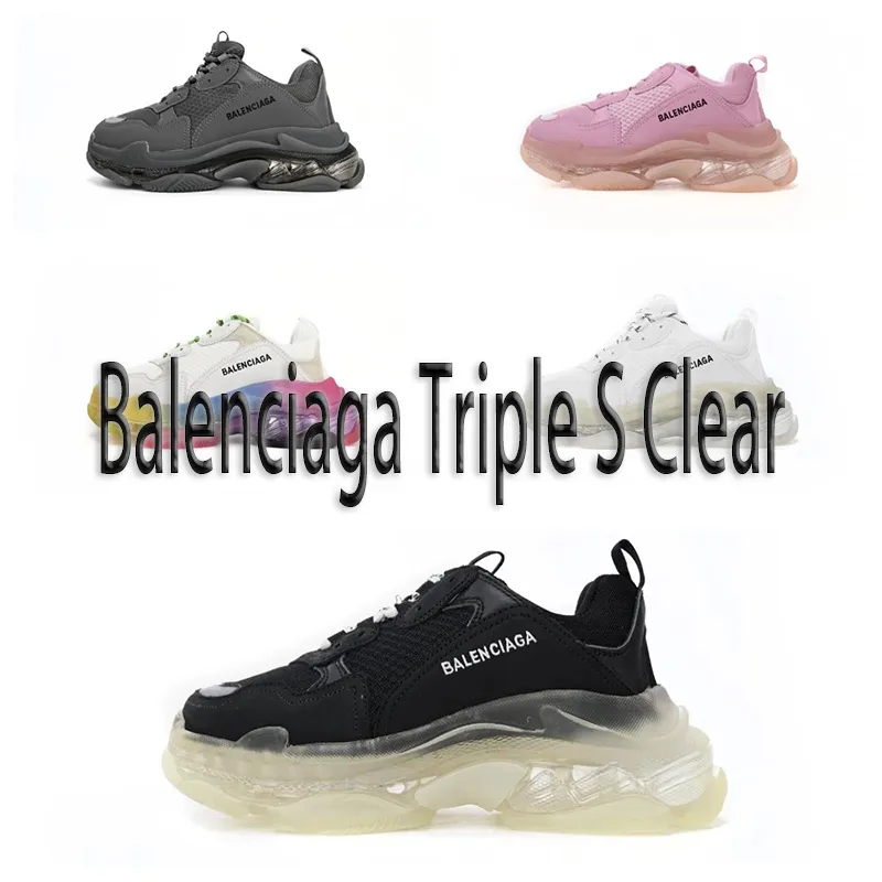 Balenciaga Triple S Clear Sneakers [5 styles]