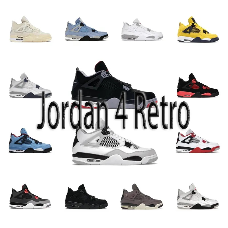 Nike Air Jordan 4 Retro Sneakers [14 styles]