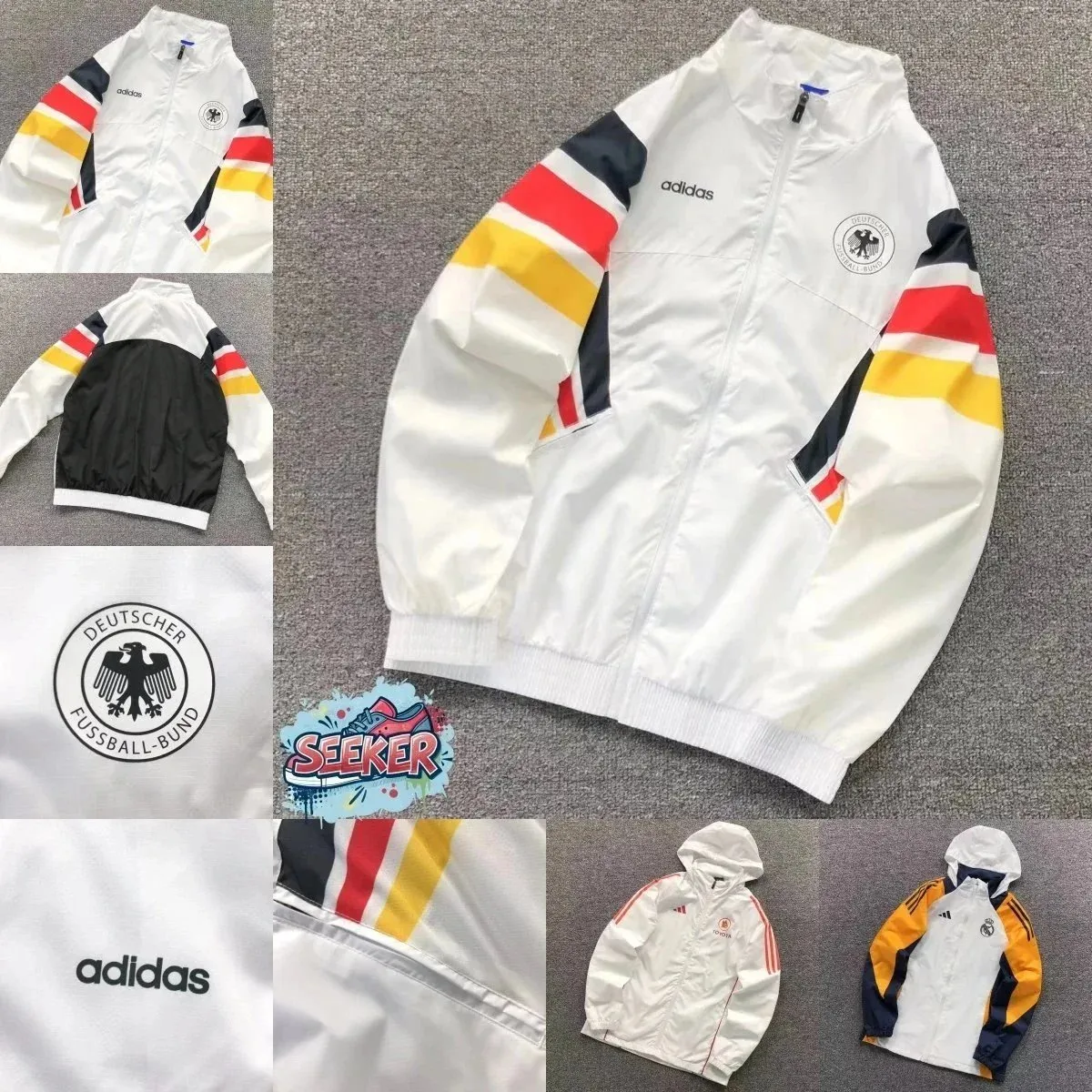 Adidas DFB Windbreaker Jacket [26 styles]