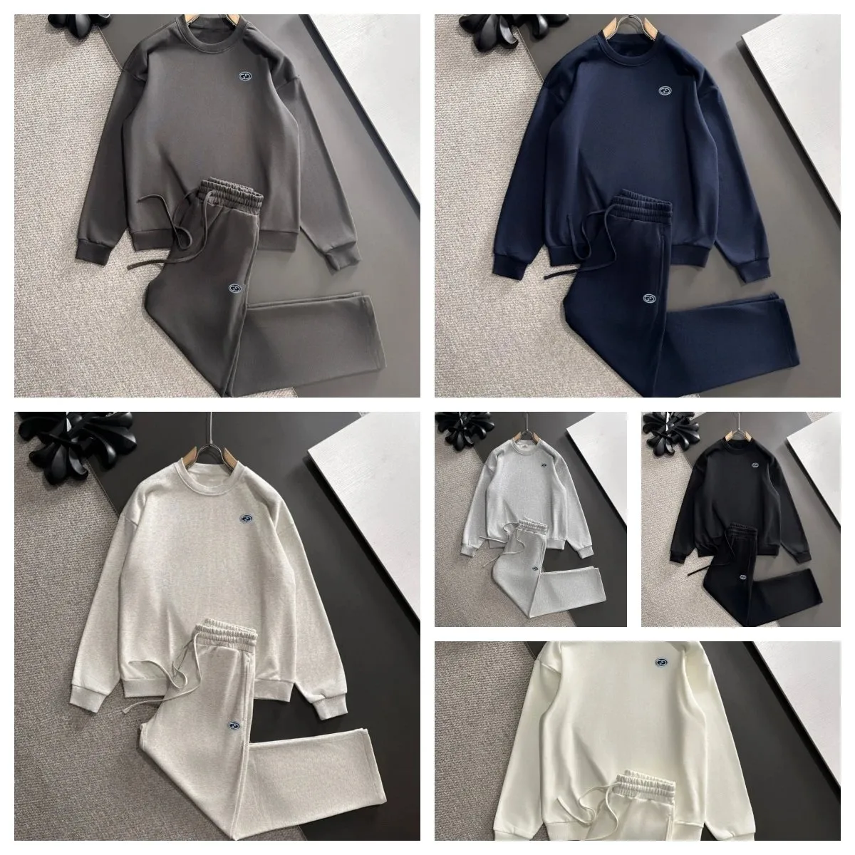 Minimalist Logo Sweatshirt Set [6 styles]