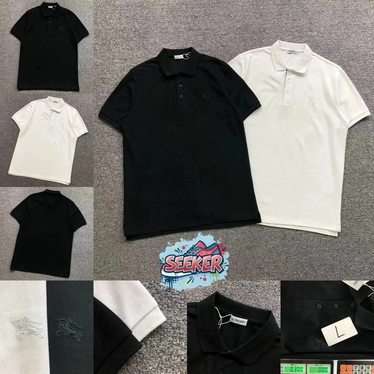 Burberry Equestrian Knight Polo Shirt [32 styles]