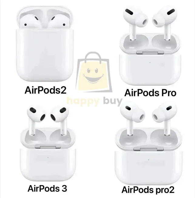 Apple AirPods 2 / AirPods Pro / AirPods 3 / AirPods Pro 2 [4 styles]