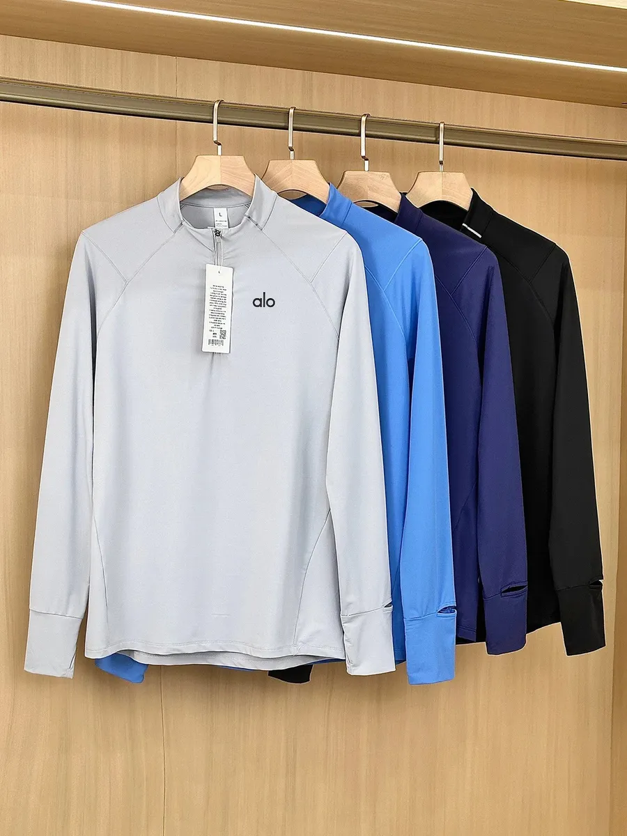 Alo Long Sleeve Half-Zip Performance Jacket [4 styles]