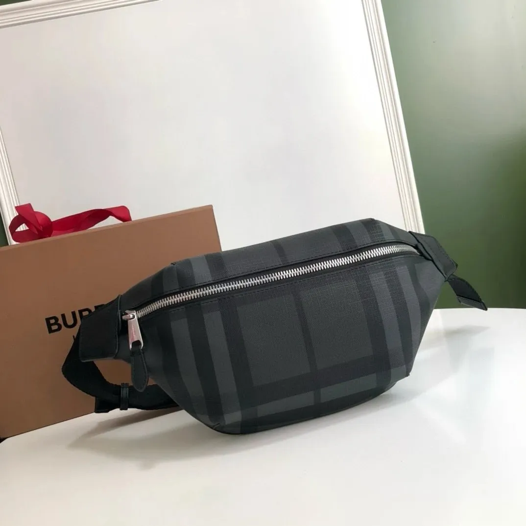 Burberry Check Print Bum Bag