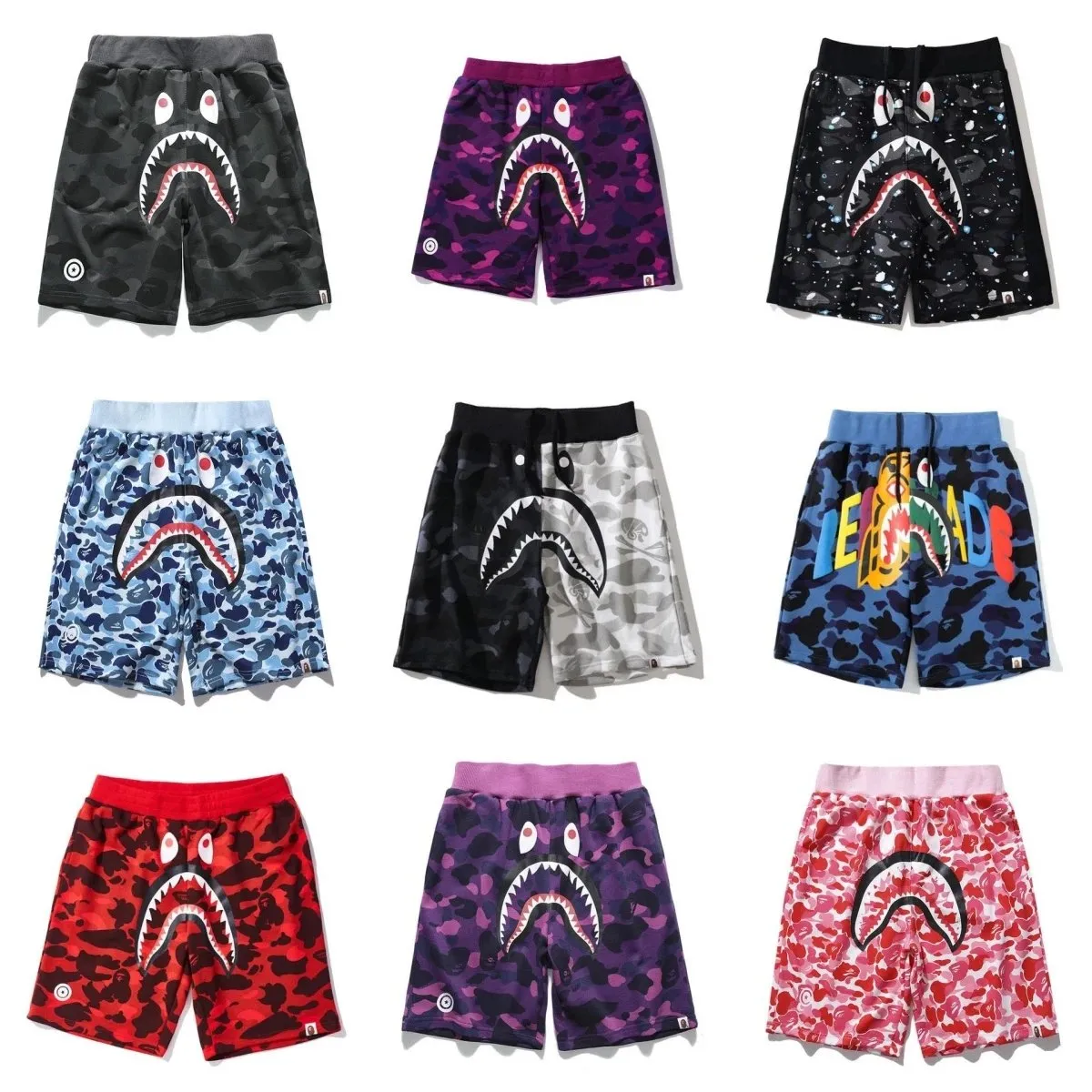 BAPE Shark Camo Shorts [26 styles]