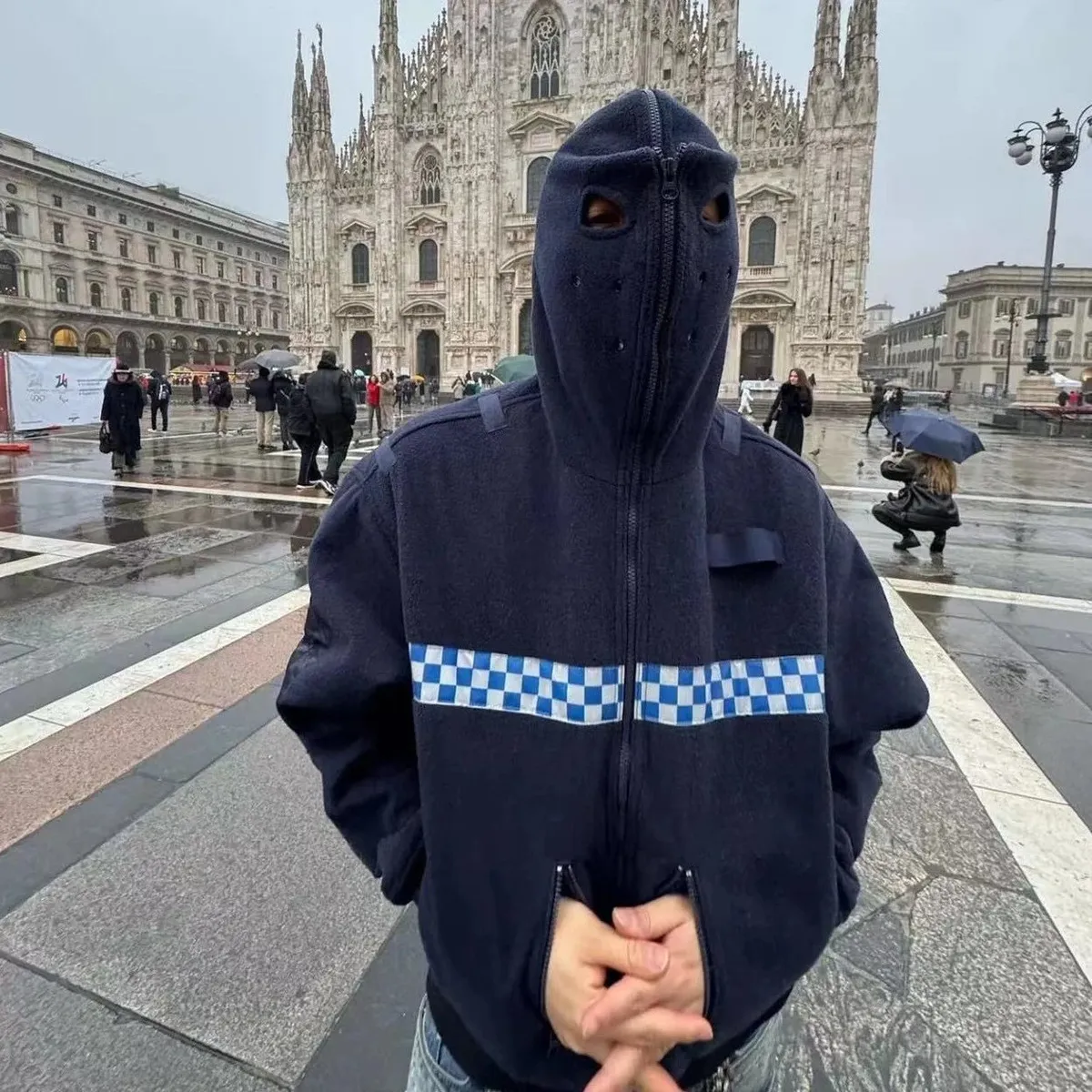 Balenciaga Balaclava Hoodie Jacket [2 styles]