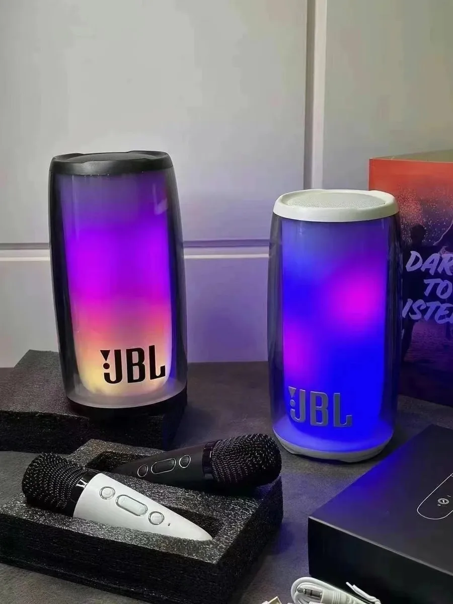 JBL Pulse 5 Portable Bluetooth Speaker with Microphones