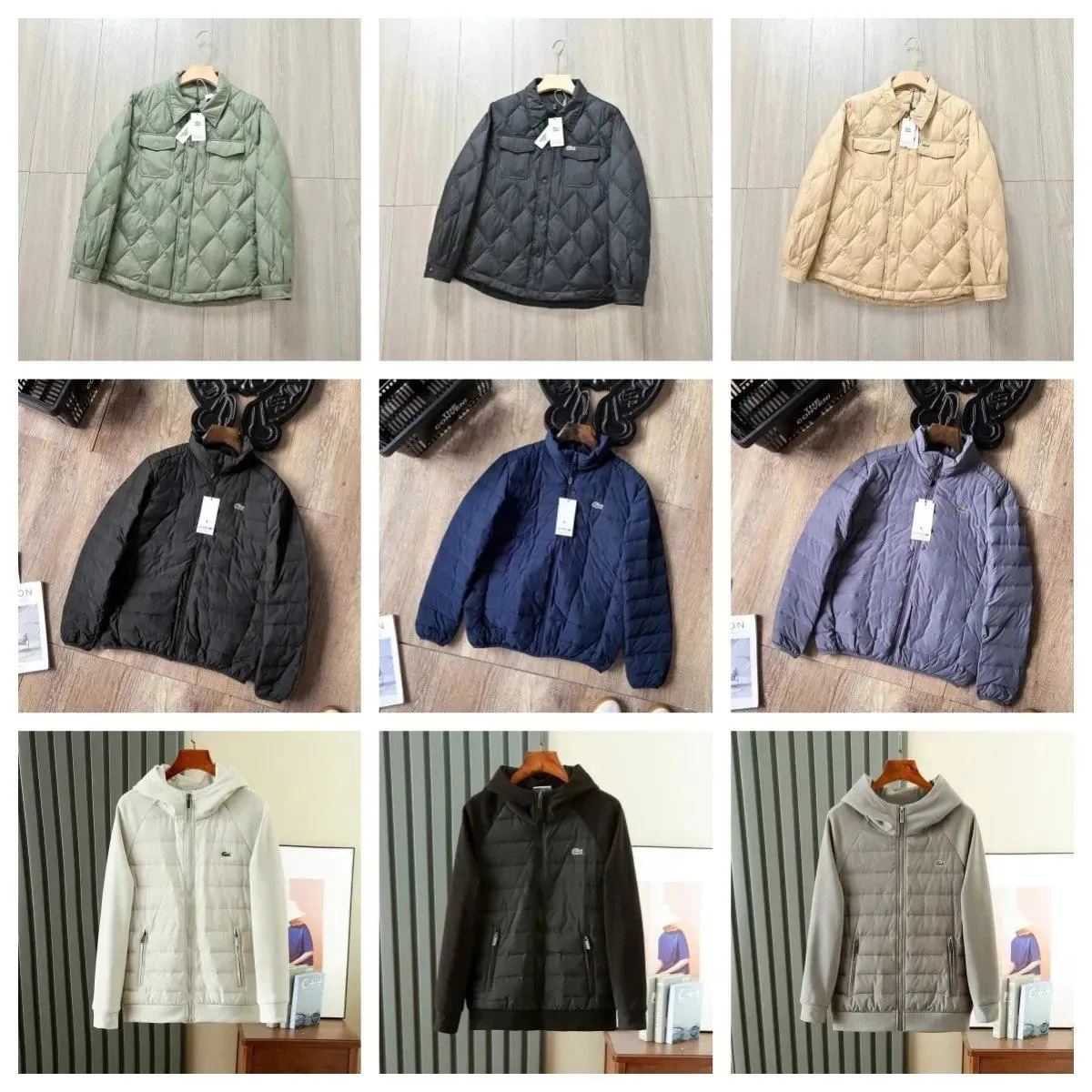 Lacoste Quilted Down Jacket [38 styles]