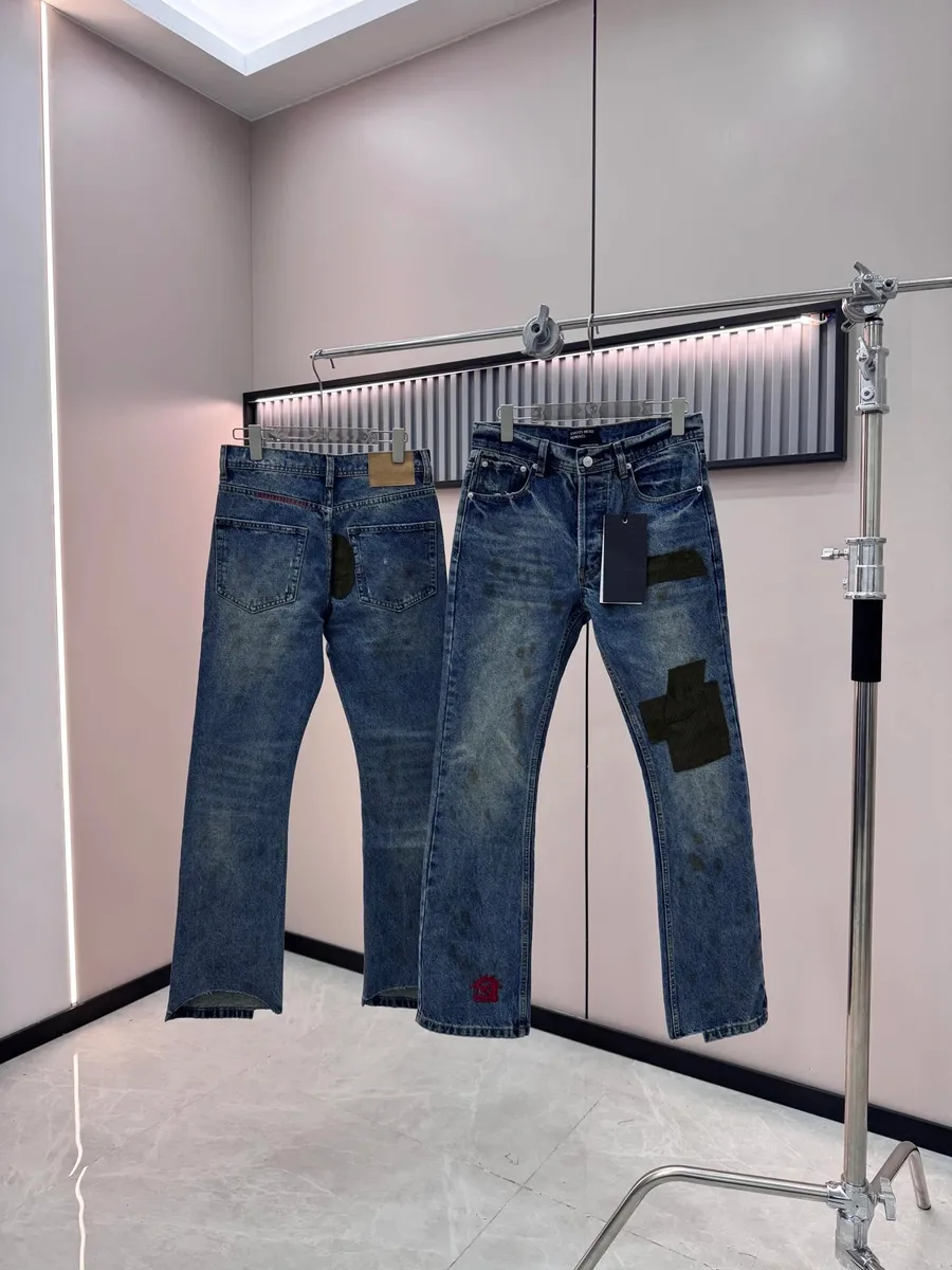 Dolce & Gabbana Patched Denim Jeans