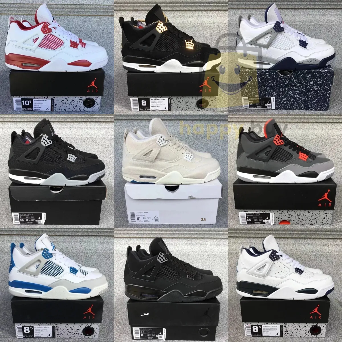 Nike Air Jordan 4 Sneakers [39 styles]