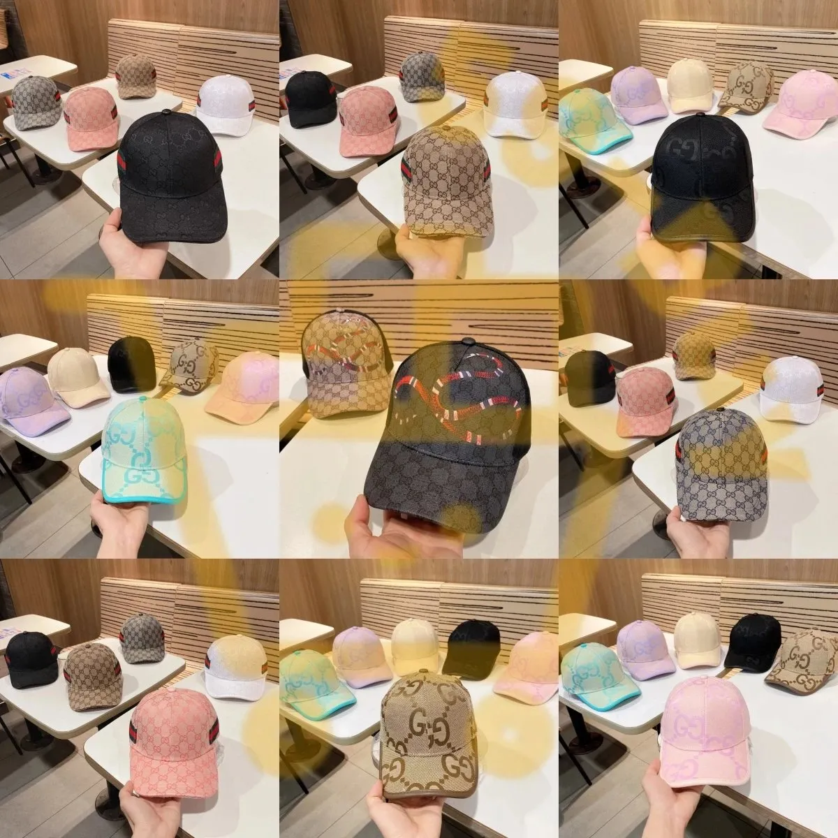 Gucci GG Supreme Baseball Cap [40 styles]