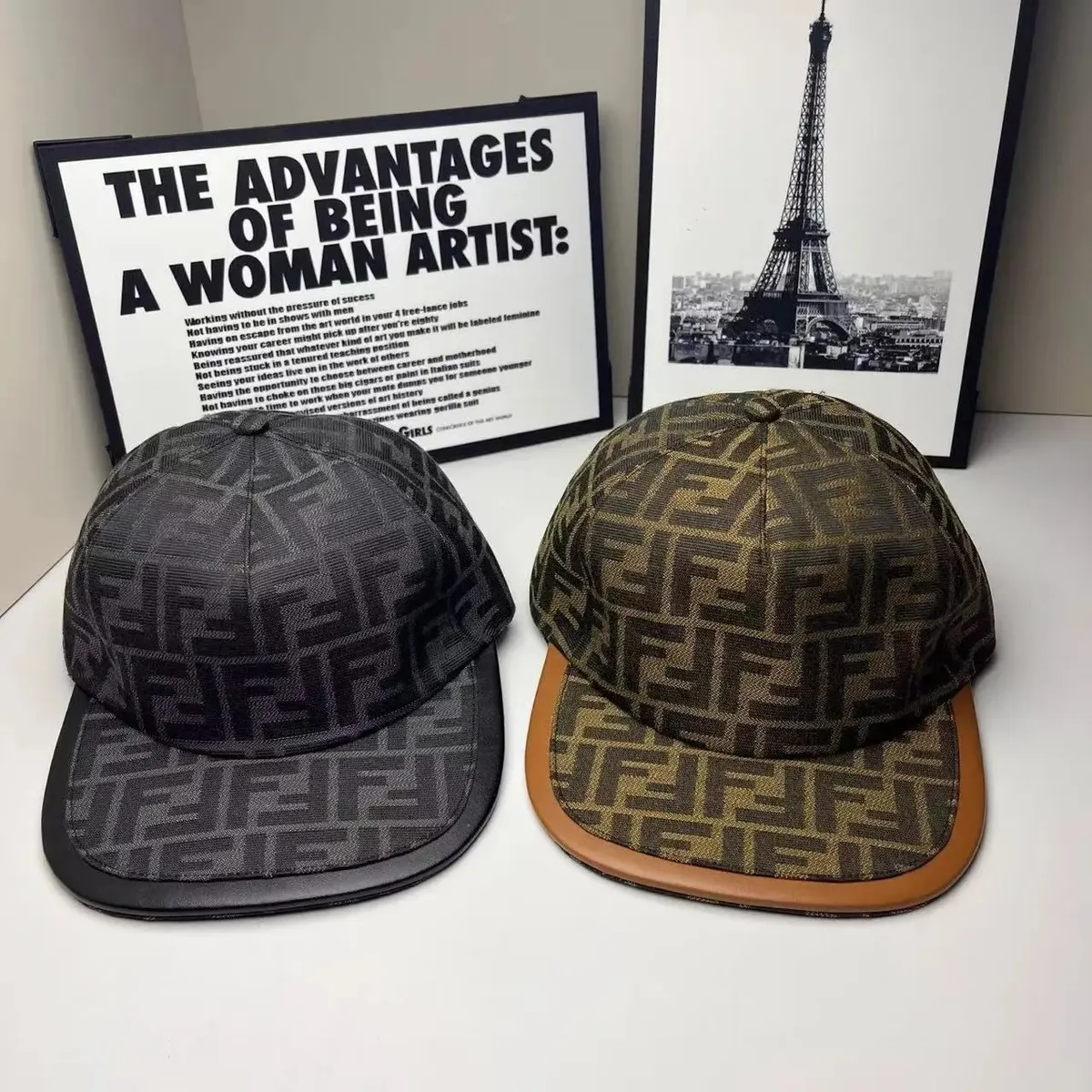 Fendi FF Logo Caps [8 styles]