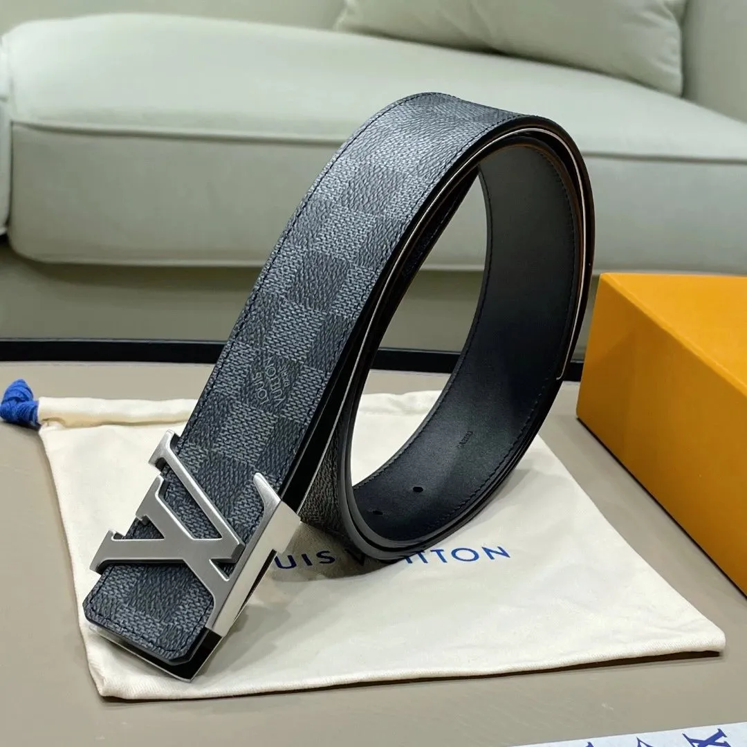 Louis Vuitton Damier Graphite Belt