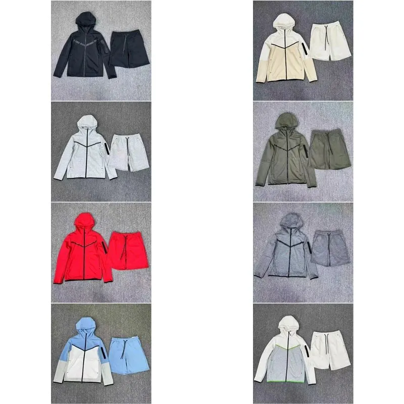 Unbranded Hooded Jacket/Shorts Set [8 styles]