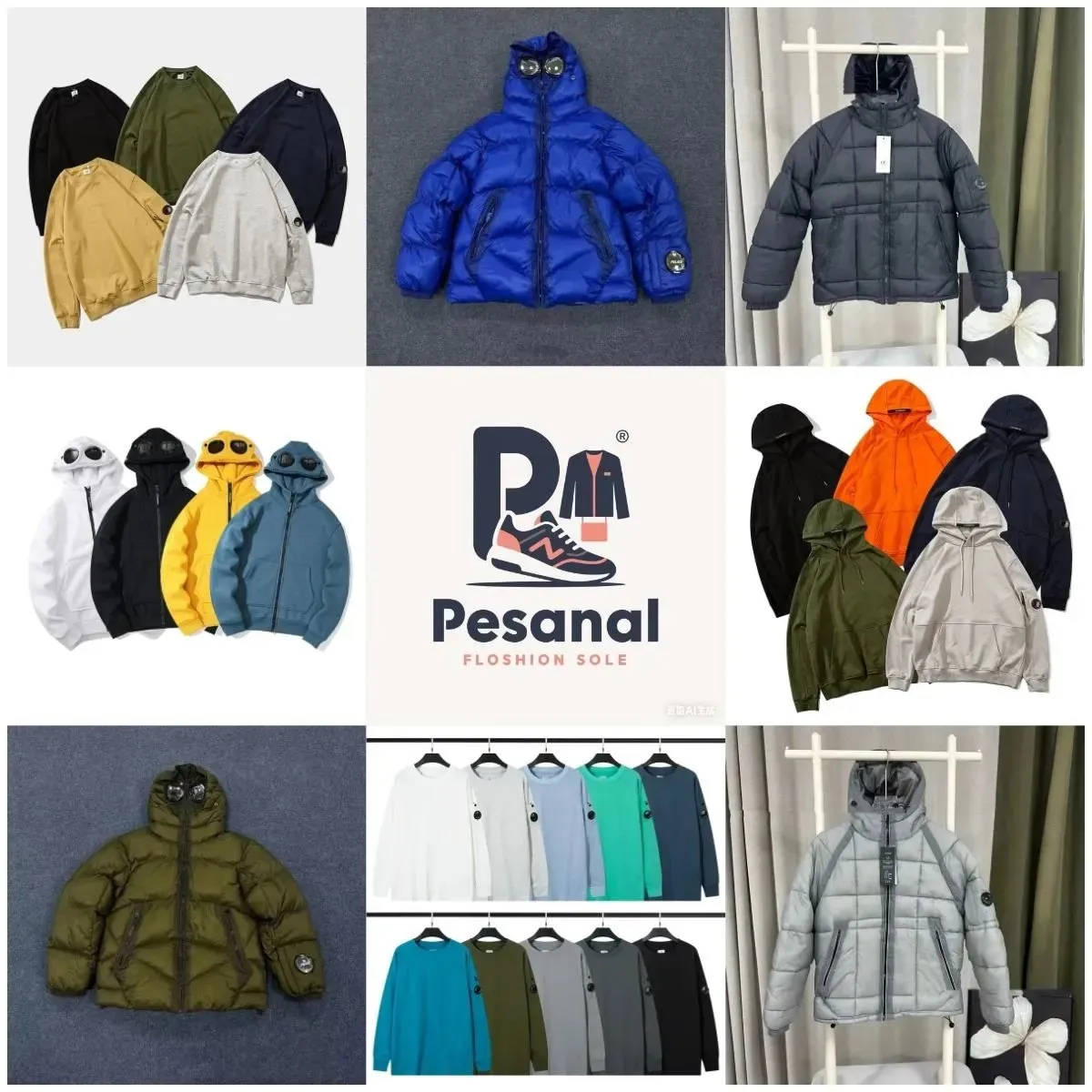 Pesanal Puffer Hoodie Jackets [39 styles]