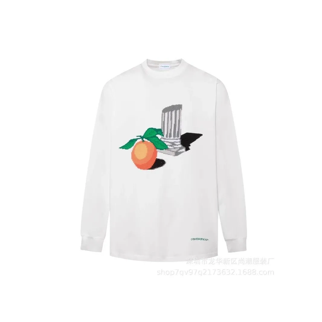 Casablanca Peach Column Long Sleeve T-Shirt [13 styles]