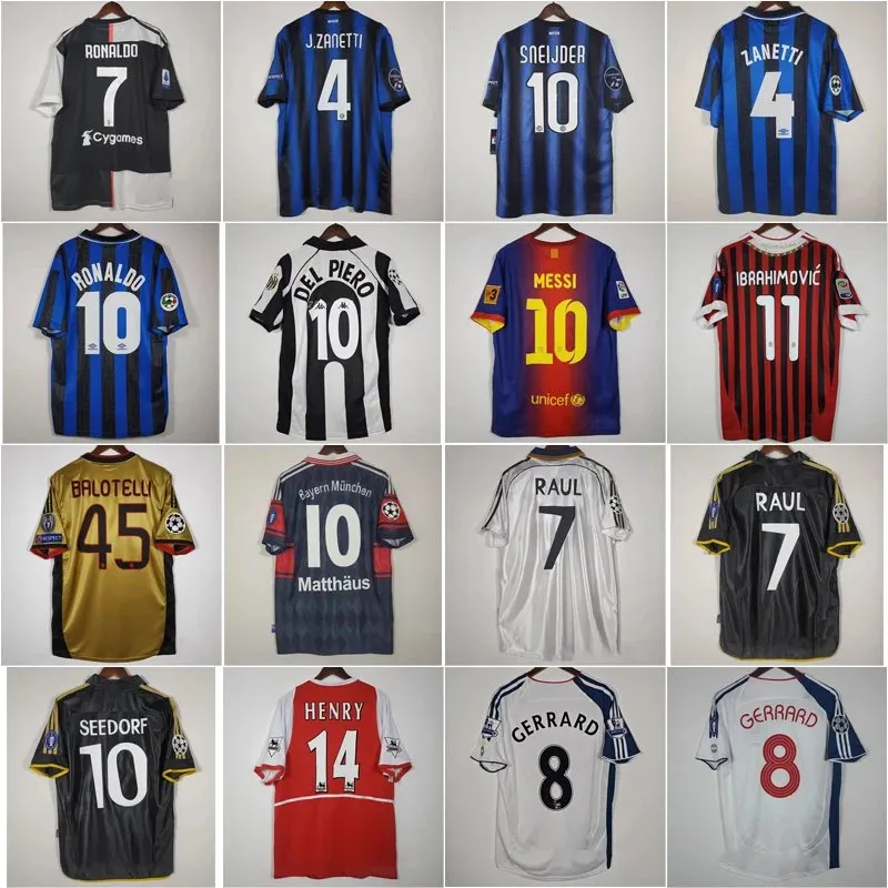 Classic Football Jerseys [40 styles]