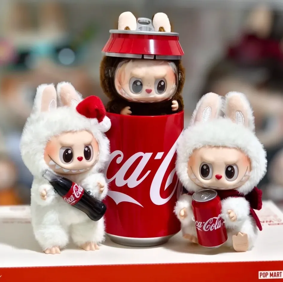 POP MART Labubu Coca-Cola Collaboration Collectible Figures [3 styles]