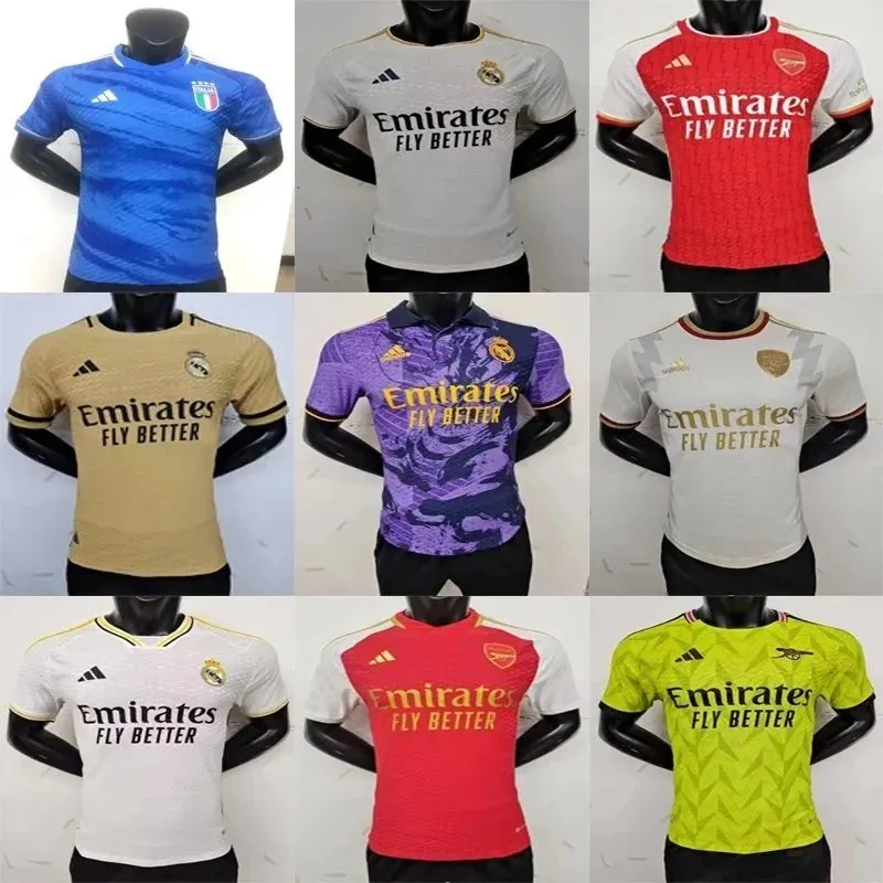 Real Madrid & Arsenal Emirates Fly Better Jersey Collection [9 Styles]