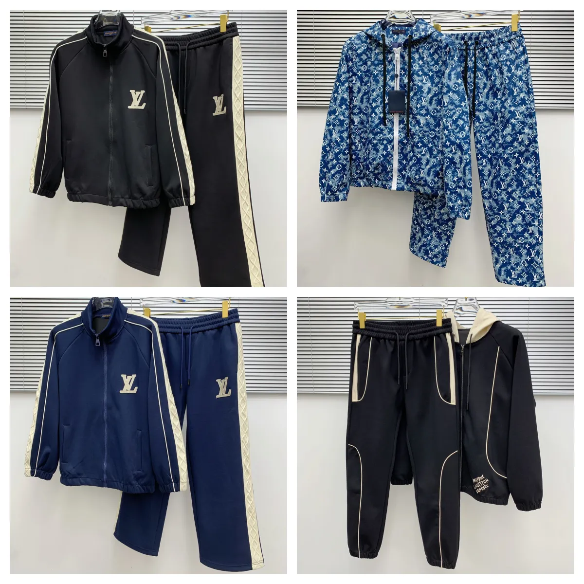 Louis Vuitton Monogram Sportswear Tracksuit Set [4 styles]